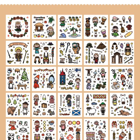 Globetrotting Stickers - Picture 5 of 5